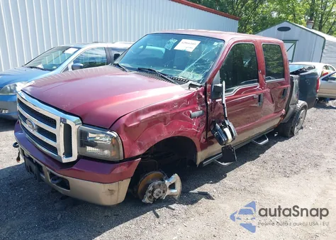 2005 Ford F-250 Lariat/Xl/Xlt из США, поврежденный, VIN 1FTSW21P25EB03297